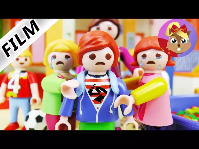 摩比游戏 playmobil 玩偶影片 什么?小尤要告别学校,开始工作了?不是吧~